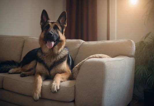 Aging Pooch Declares Retirement from Guard Dog Duties, Prefers Guarding Couch